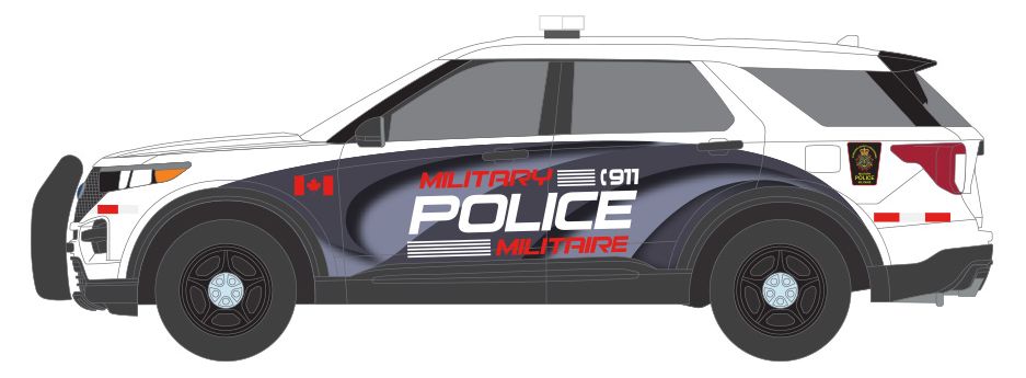 1/64 Canada Military Police 2024 Ford Police Interceptor Utility