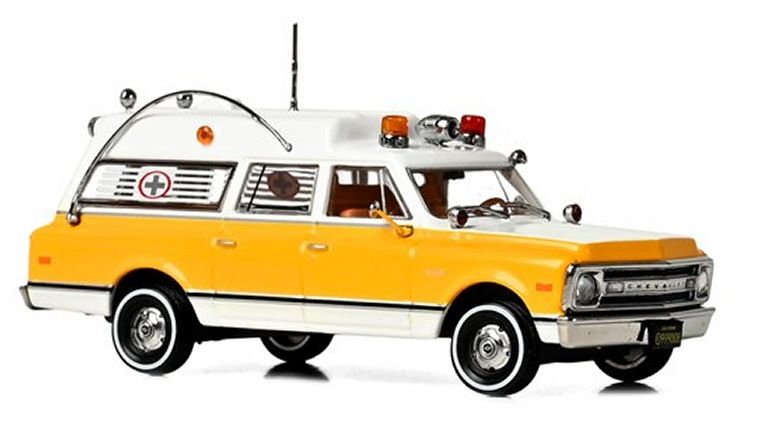1/50 Rampart General 1969 Chevrolet C-10 Ambulance - as seen on &quot;EMERGENCY!&quot;