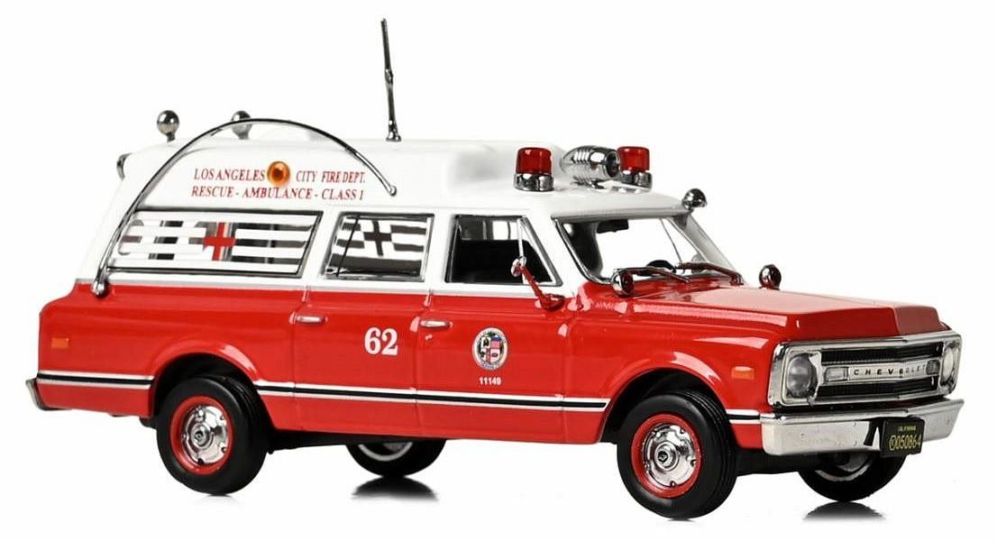 1/50 Los Angeles City 1969 Chevrolet C-10 Ambulance