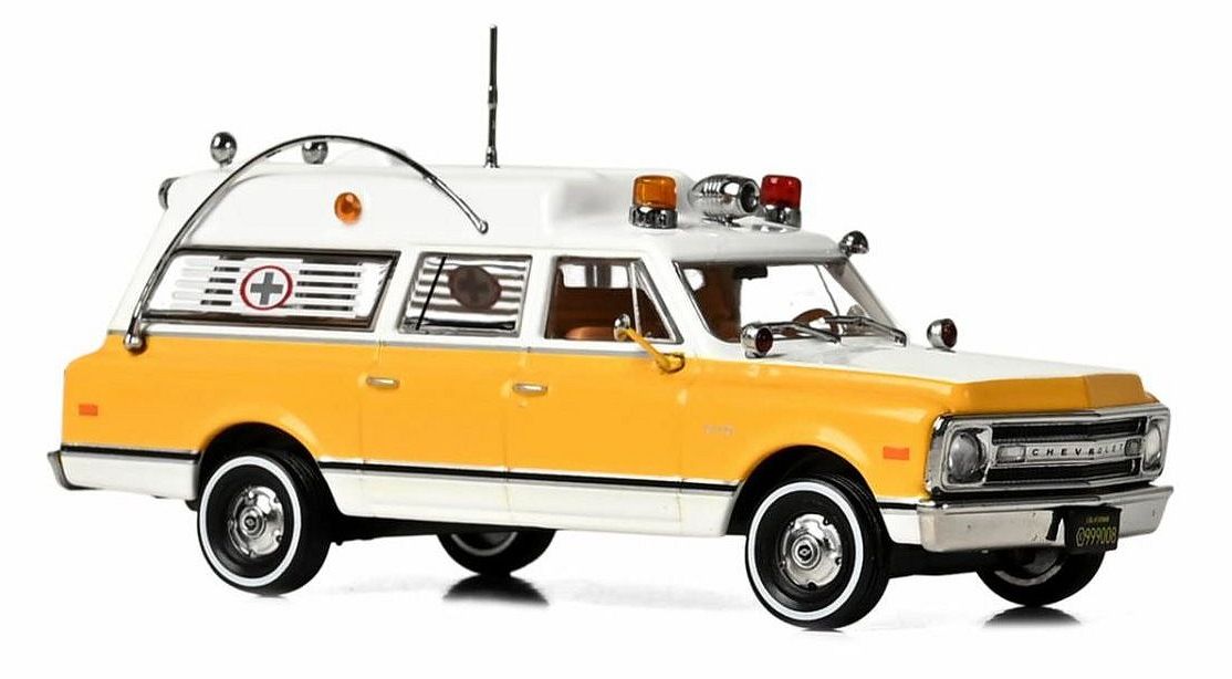 1/50 Rampart General 1969 Chevrolet C-10 Ambulance - as seen on &quot;EMERGENCY!&quot;