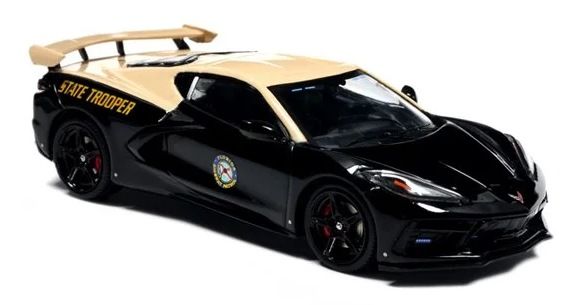 1/43 Florida Highway Patrol 2023 Chevrolet Corvette C8 Interceptor