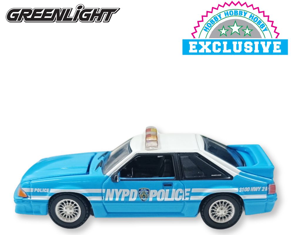 1/64 NYPD 1987 Ford Mustang