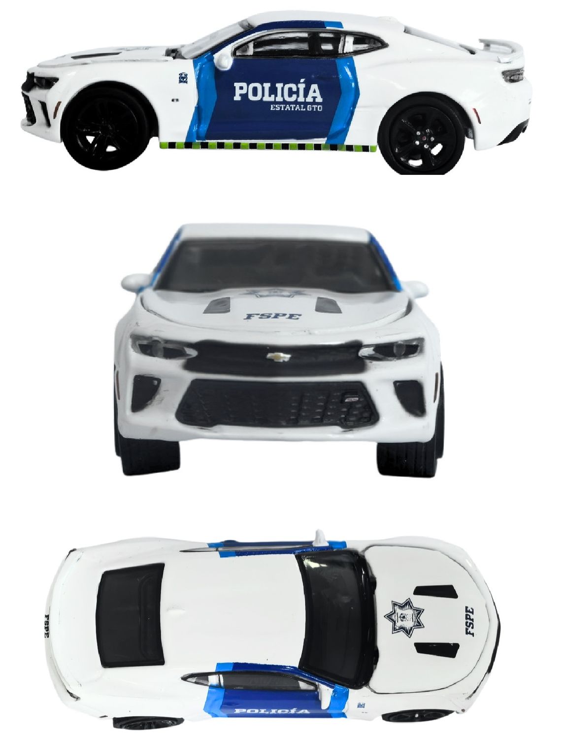 1/64 Policia Estatal GTO (Guanajuato - Mexico)  2017 Chevy Camaro