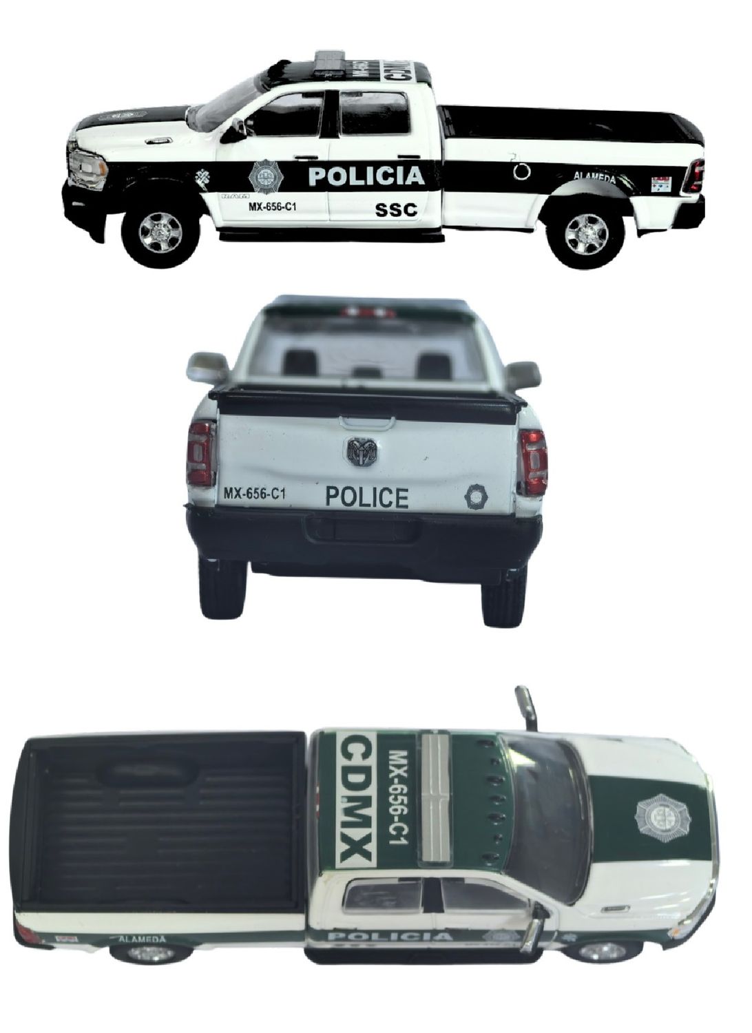 1/64 SSC Mexico City Police 2019 Ram 1500