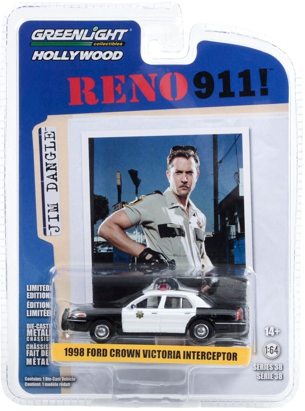 1/64 Lt. Jim Dangle&#39;s 1998 Ford Crown Victoria as seen on RENO 911!