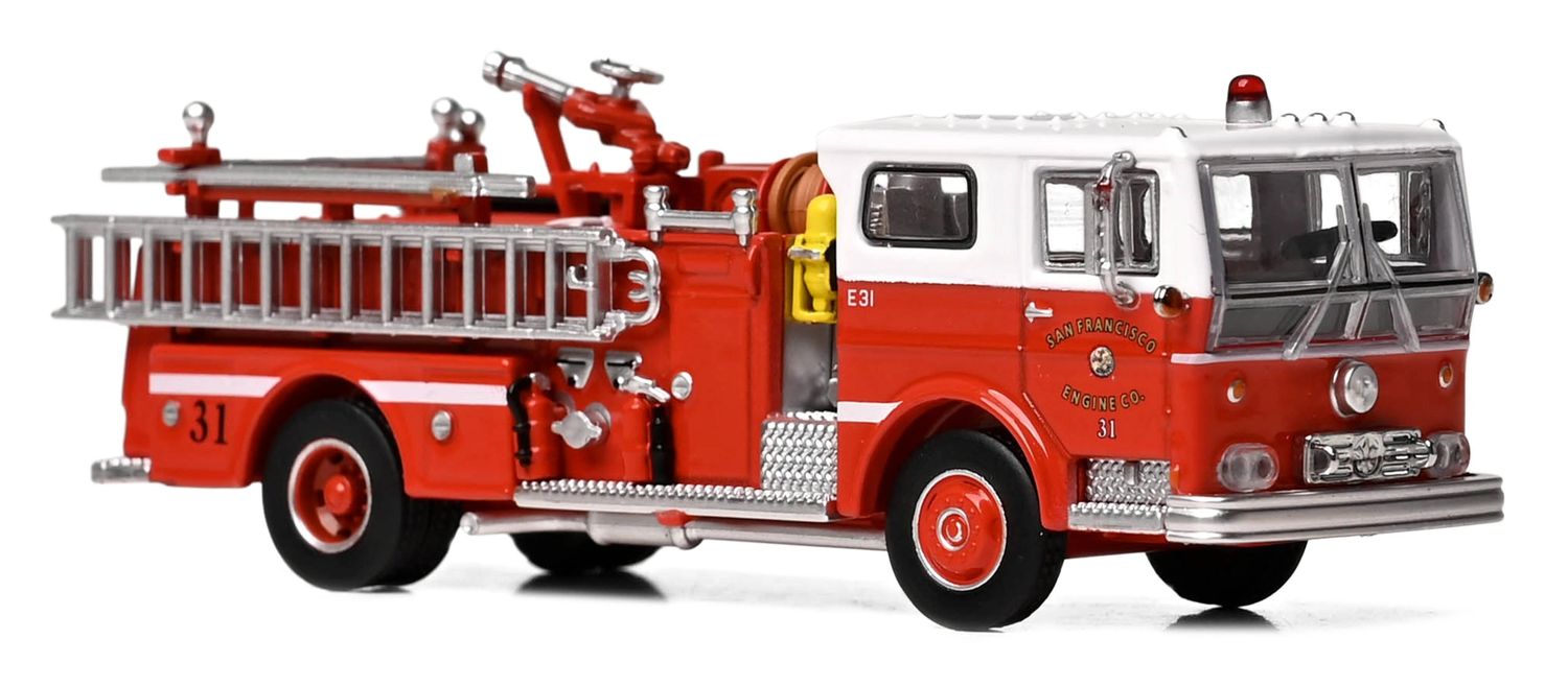 1/87 San Francisco Fire Department Ward LaFrance Fire Engine