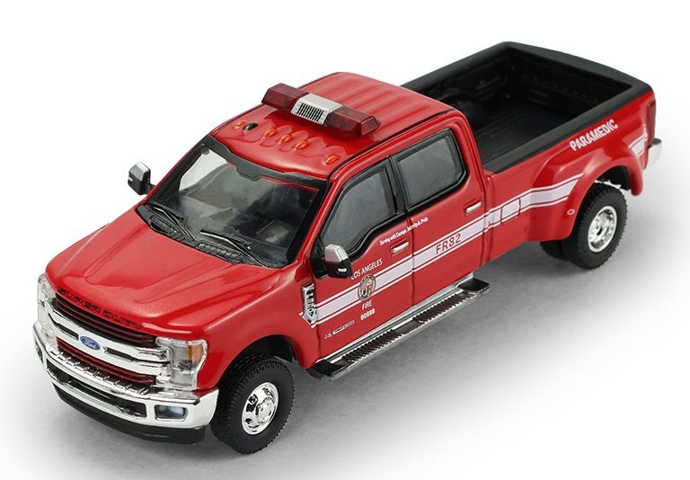 1/64 Los Angeles, CA Fire Dept 2018 Ford F-350