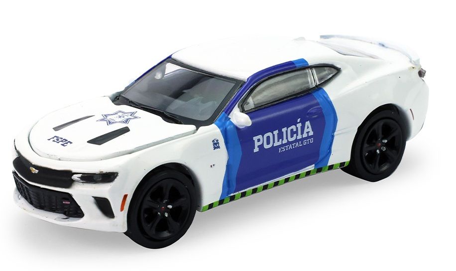 1/64 Policia Estatal GTO (Guanajuato - Mexico)  2017 Chevy Camaro