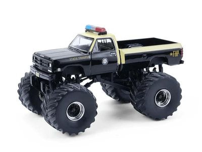 Kings of Crunch - 1/64 Florida Highway Patrol 1983 Dodge Ram W350 Monster Truck