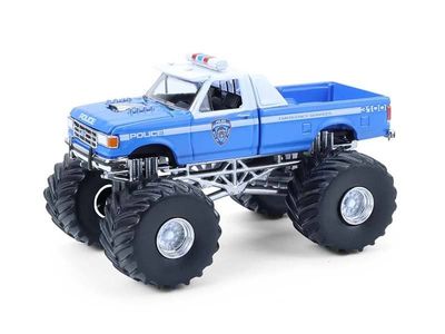 Kings of Crunch - 1/64 NYPD 1990 Ford F-350 Monster Truck