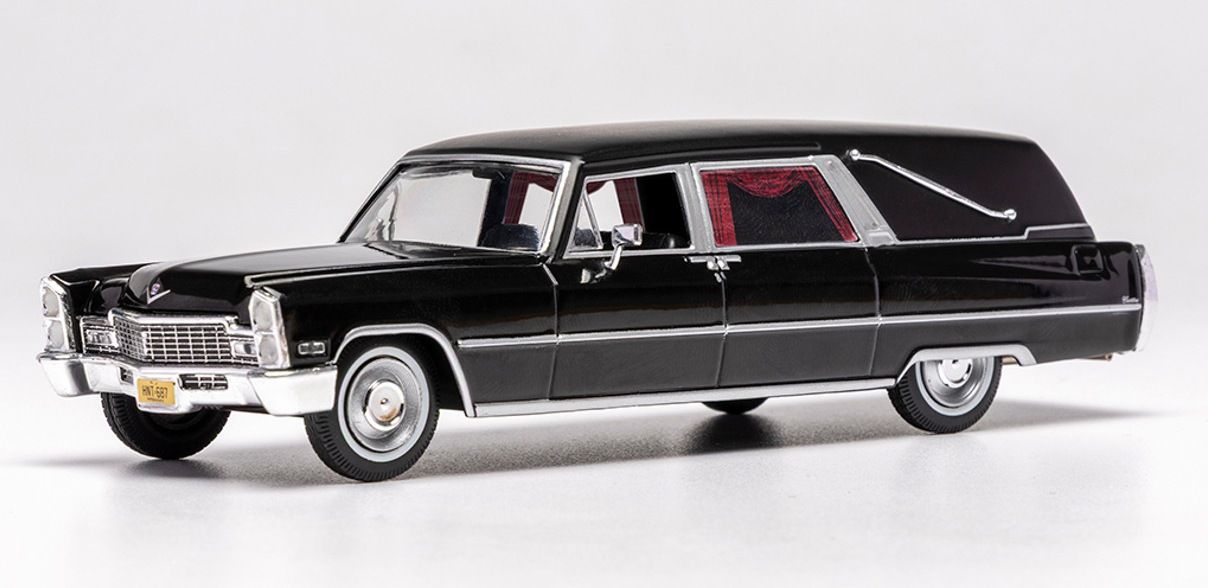 1/43 scale 1968 Cadillac DeVille Hearse