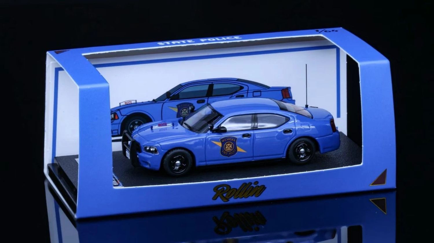 1/64 Michigan State Police 2008 Dodge Charger