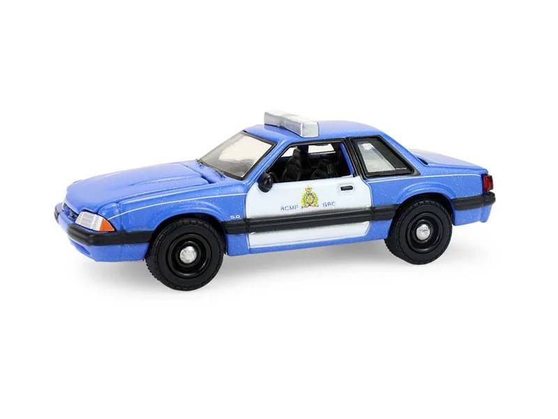1/64 Royal Canadian Mounted Police (RCMP) 1991 Ford Mustang