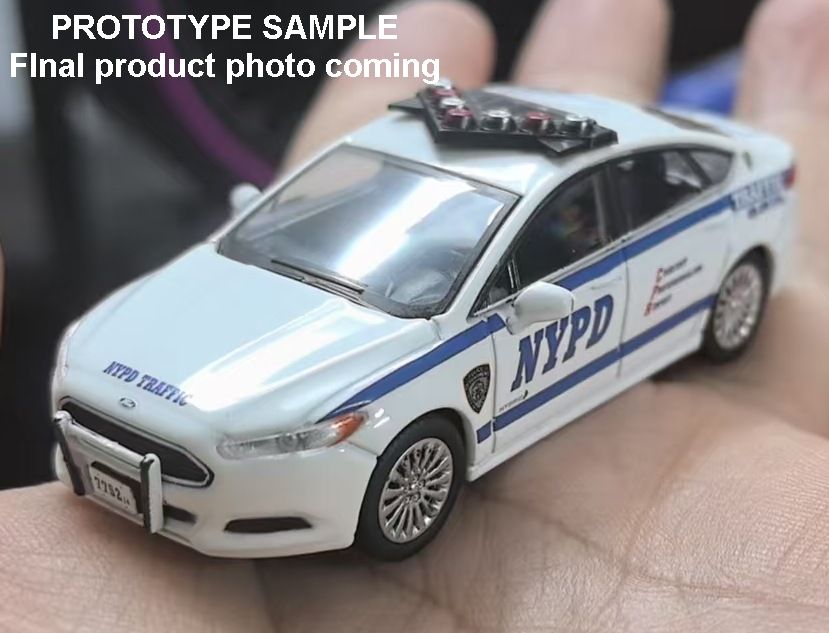 1/64 NYPD Traffic Ford Fusion Hybrid