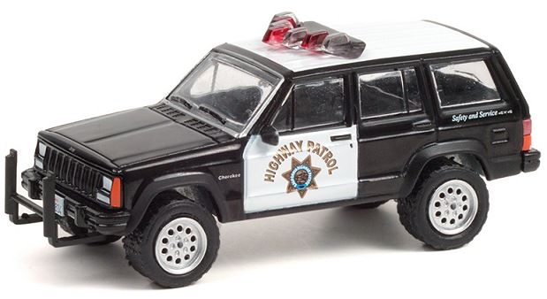 1/64 California Highway Patrol 1993 Jeep Cherokee