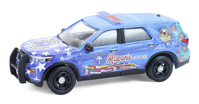 1/64 Miami, FL Police Hispanic Heritage Month Tribute 2022 Ford Interceptor Utility