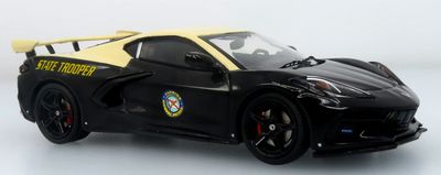1/43 Florida Highway Patrol 2023 Chevrolet Corvette C8 Interceptor