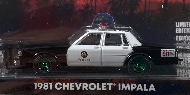 1/64 GREEN MACHINE CHASE - Beverly Hills, CA Police 1981 Chevy Impala