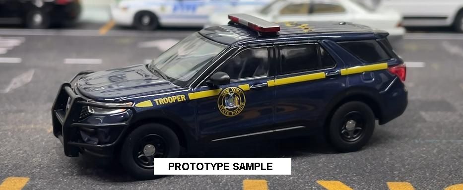 1/64 New York State Police Ford Police Interceptor Utility