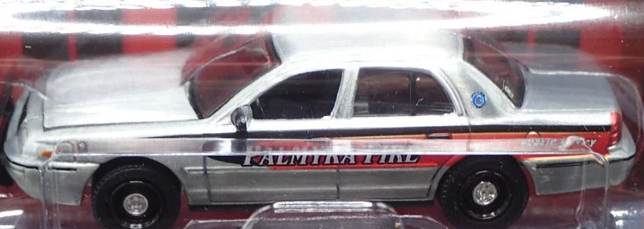 1/64 RAW METAL CHASE - Palmyra, PA Fire Dept 2011 Ford Crown Victoria