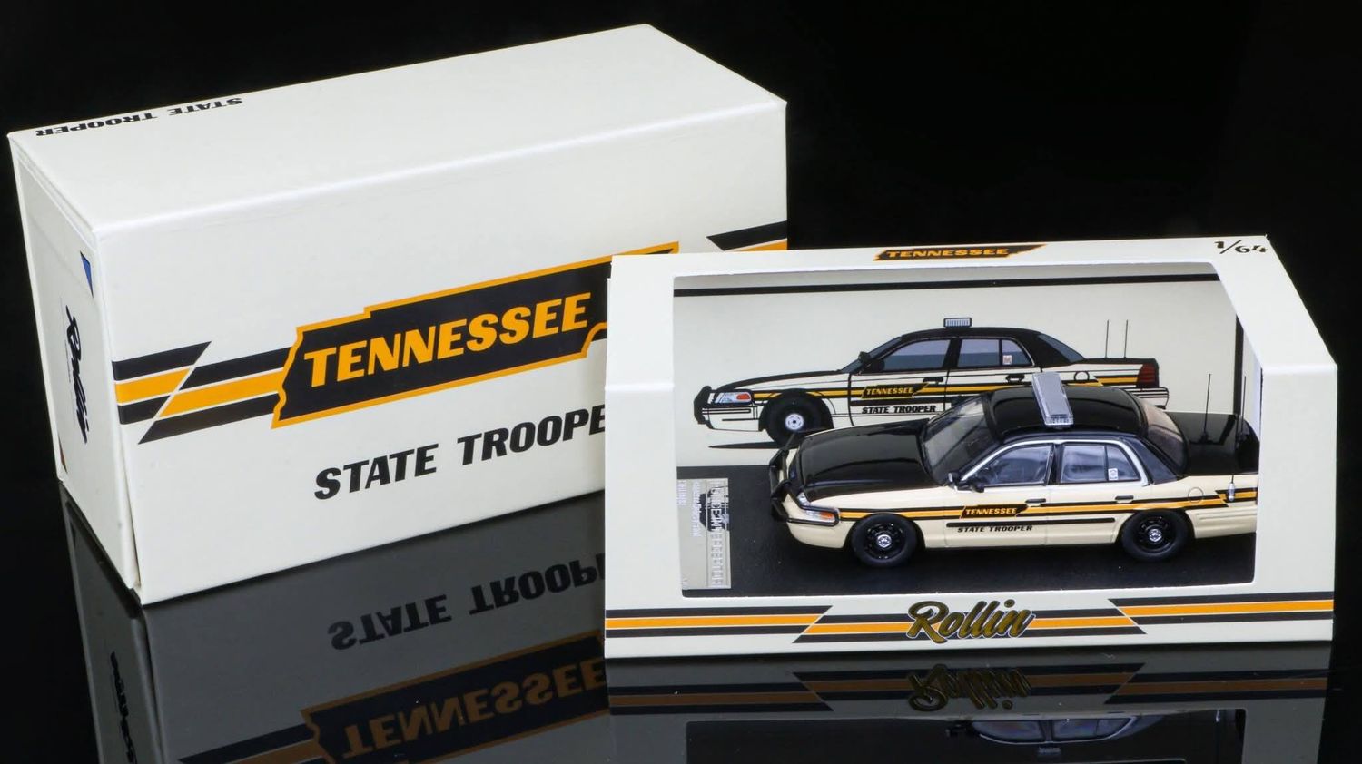 1/64 Tennessee State Police Ford Crown Victoria (with gift box)