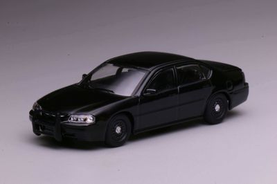 1/64 Police Chevrolet Impala - unmarked black