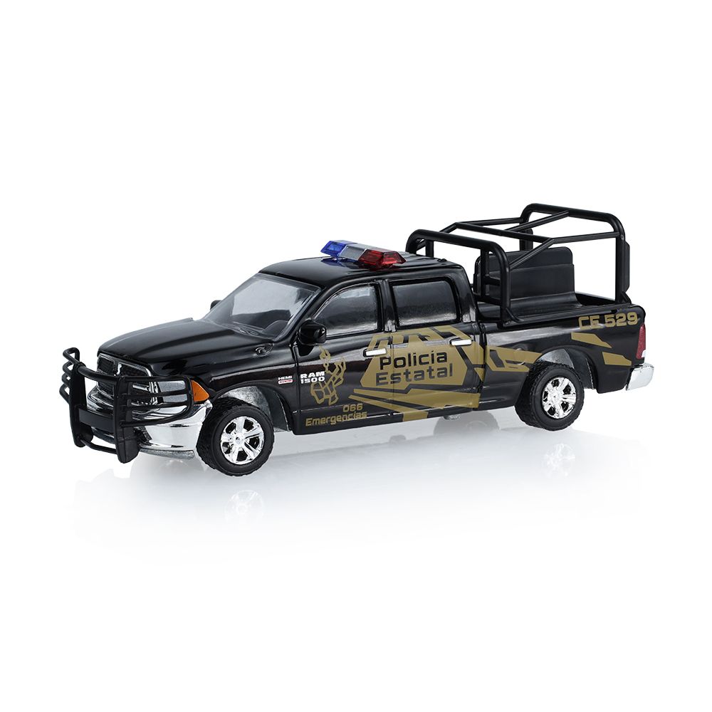 1/64 Jalisco State Police (Mexico) 2014 Ram 1500 - New Tooling Parts