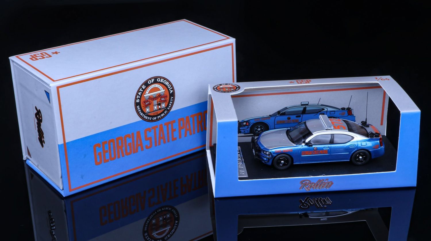 1/64 Georgia State Patrol Dodge Charger (with gift box)