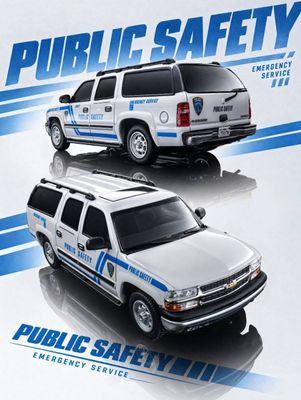1/64 City University of New York (CUNY) Public Safety 2003 Chevrolet Suburban GMT800