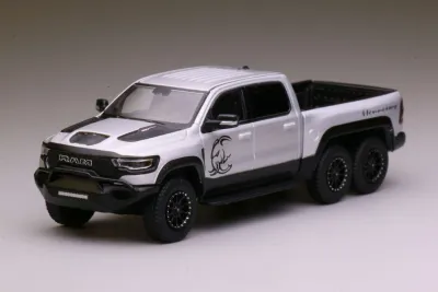 1/64 Ram 1500 TRX Hennessey Mammoth 6x6 with WORKING HEADLIGHTS and TAILLIGHTS