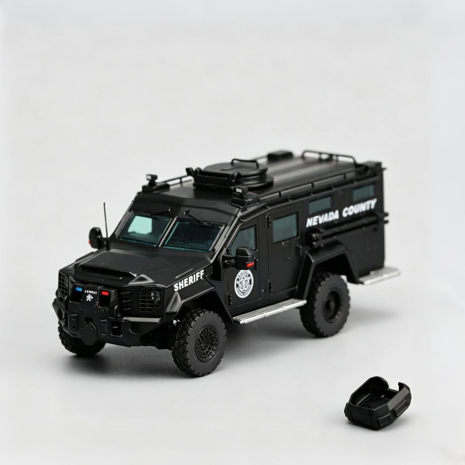 1/64 Nevada County, CA Sheriff Lenco Bearcat G3 - METAL body and chassis