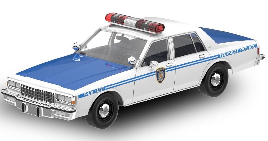 1/18 scale New York City Transit Police 1981 Chevy Caprice