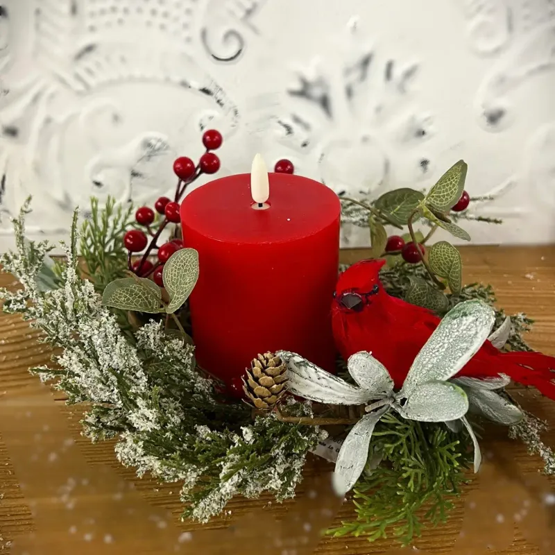 Wings of Grace 4.5in Candle Ring