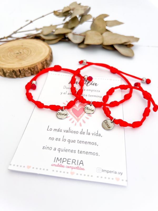 PACK PULSERAS FAMILIA
