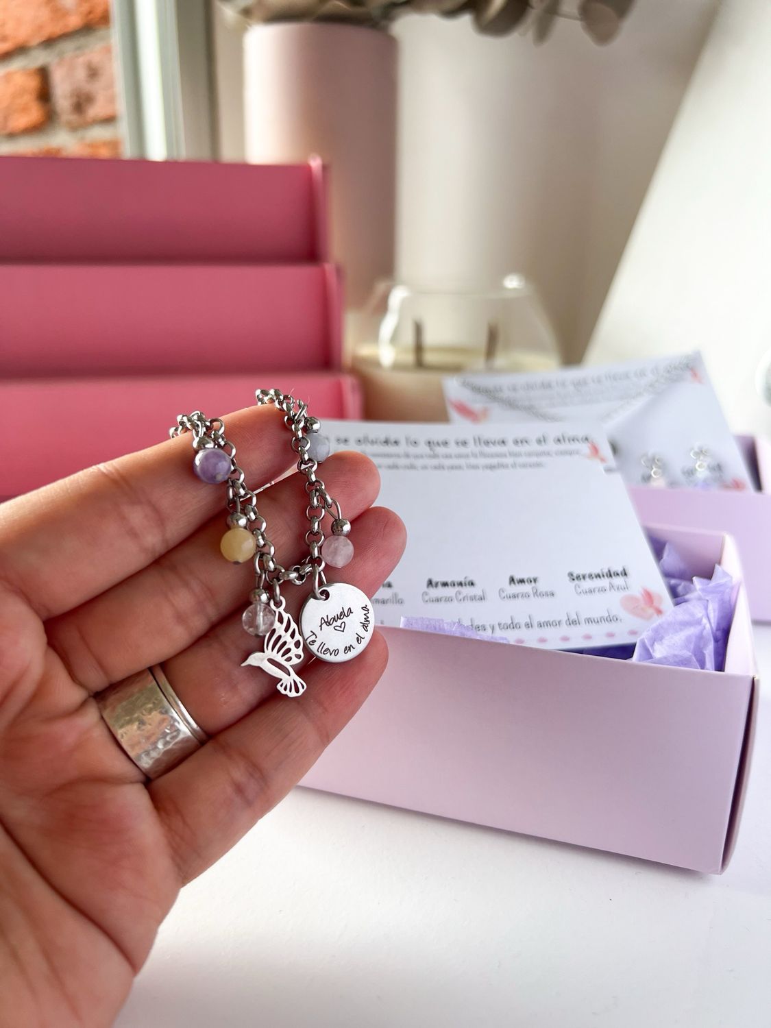 PULSERA COLIBRÍ MULTIDIJE