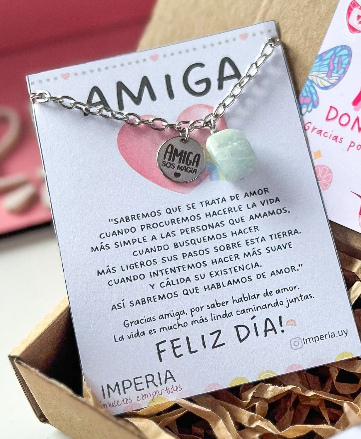 PULSERA AMIGA DE LUZ AGUAMARINA 🩵