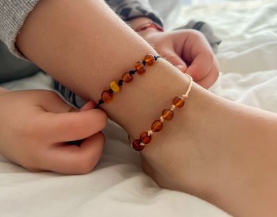 TOBILLERA AMBAR BALTICO