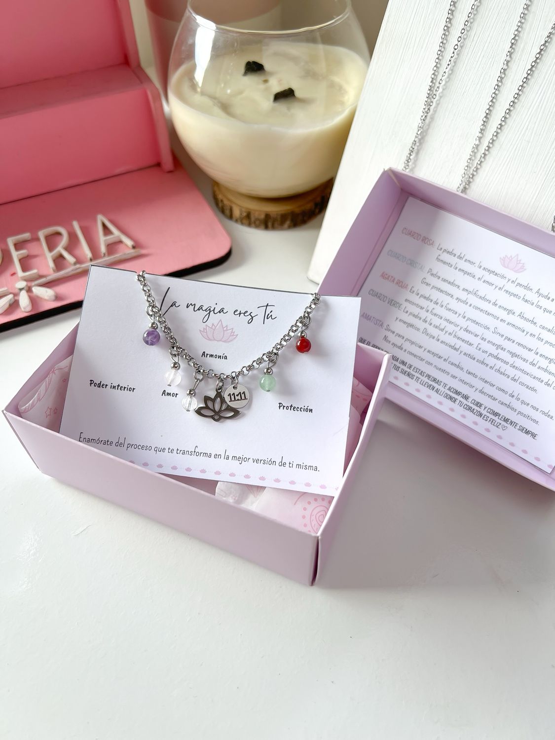 PULSERA FLOR DE LOTO