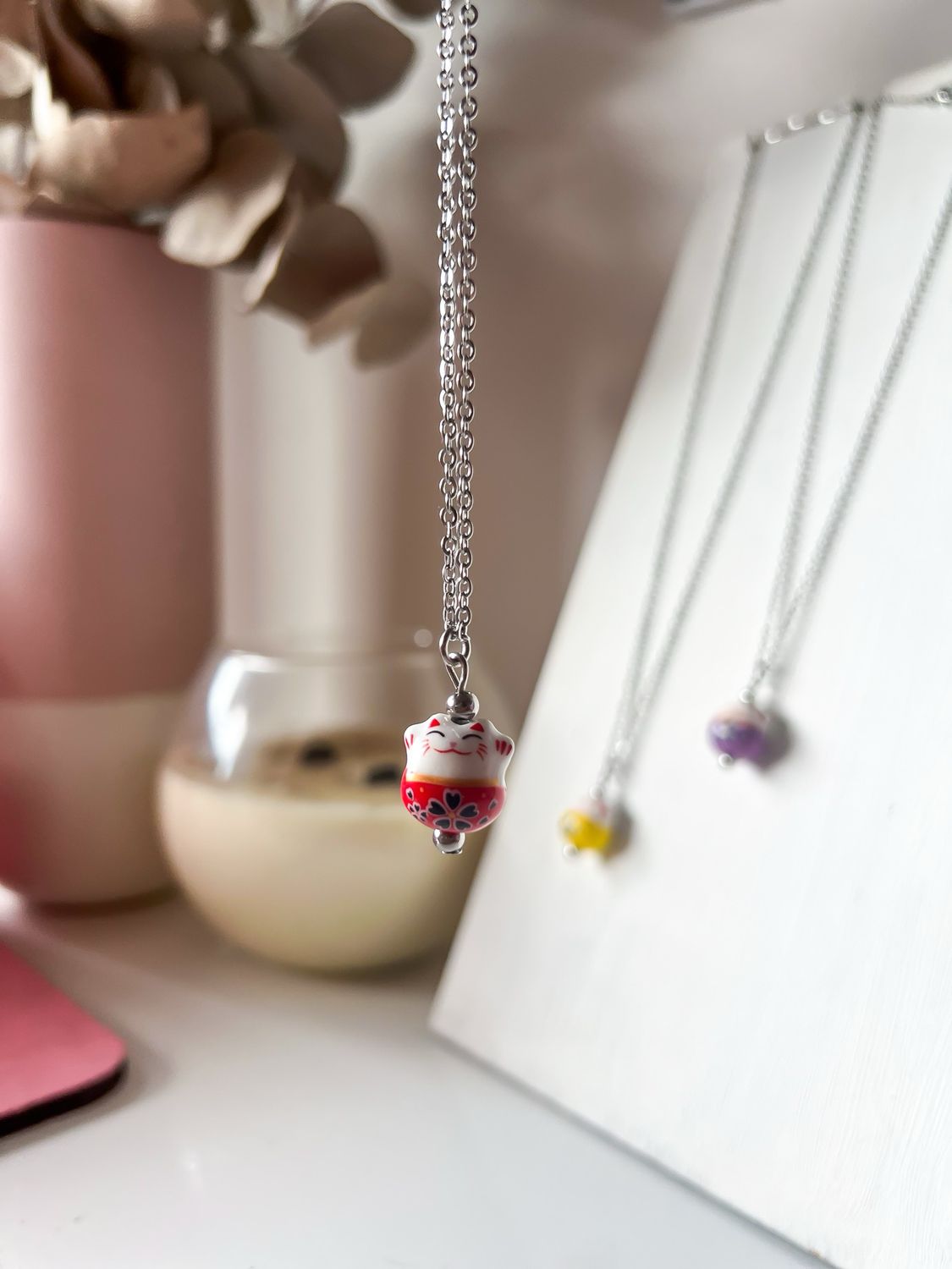 Gatito de la fortuna - ROJO