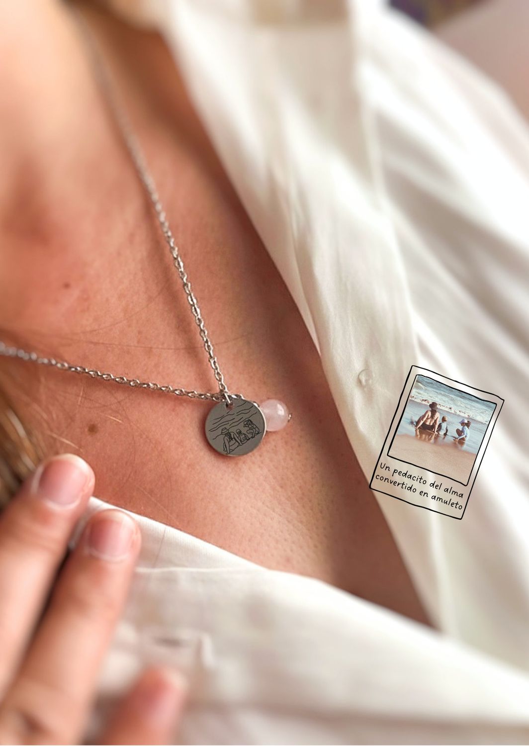 Cadenita ILUSTRADA🤍✨