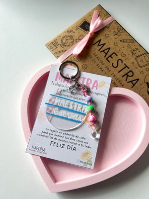 LLAVERO MAESTRA COLORES