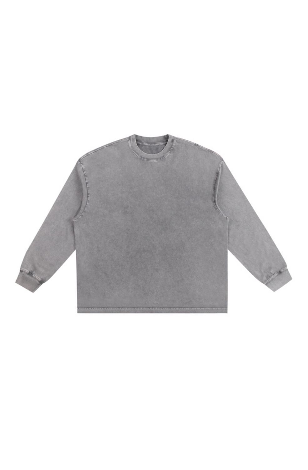 9am enzyme washed long sleeve