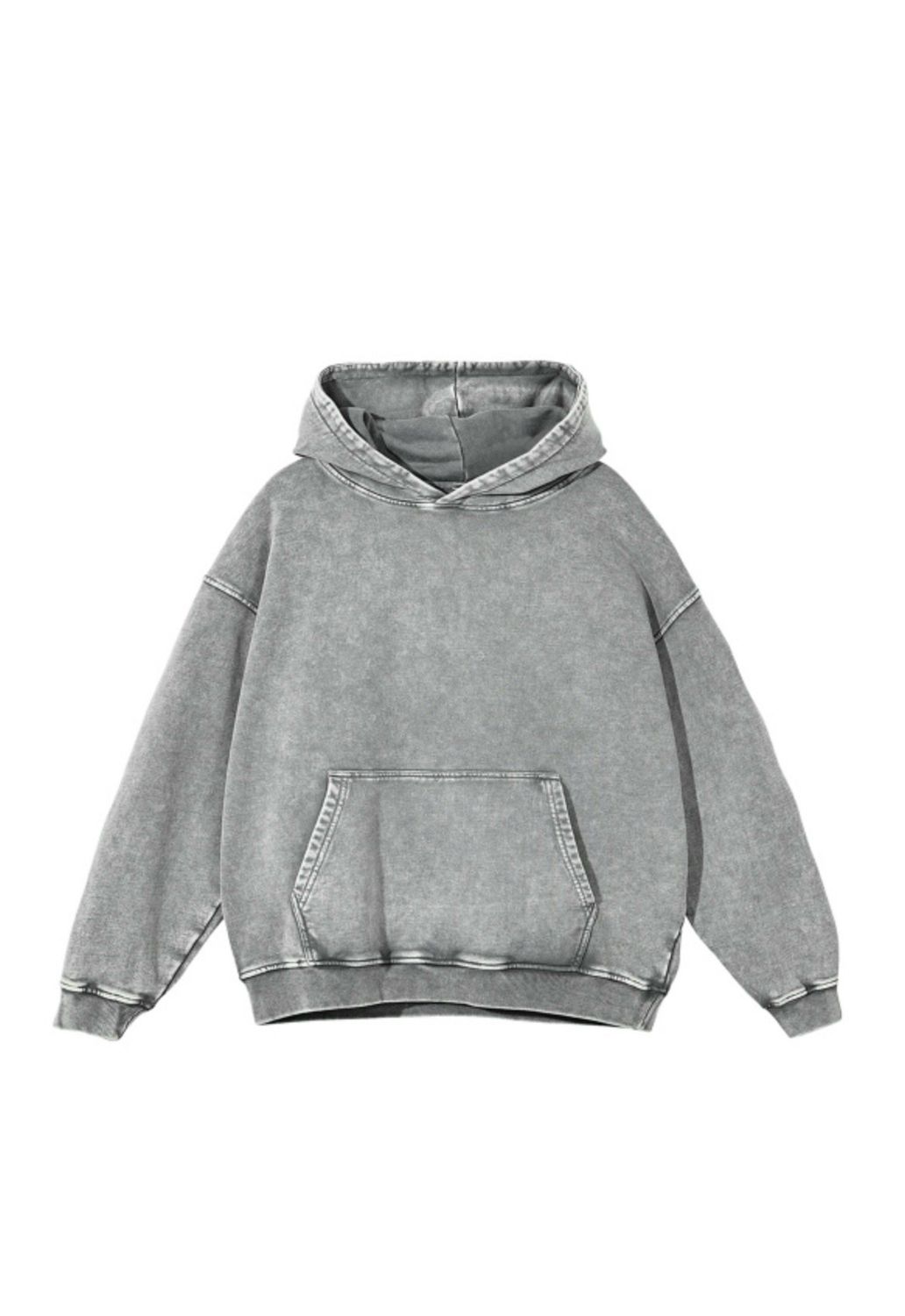 9am washed oversized hoodie