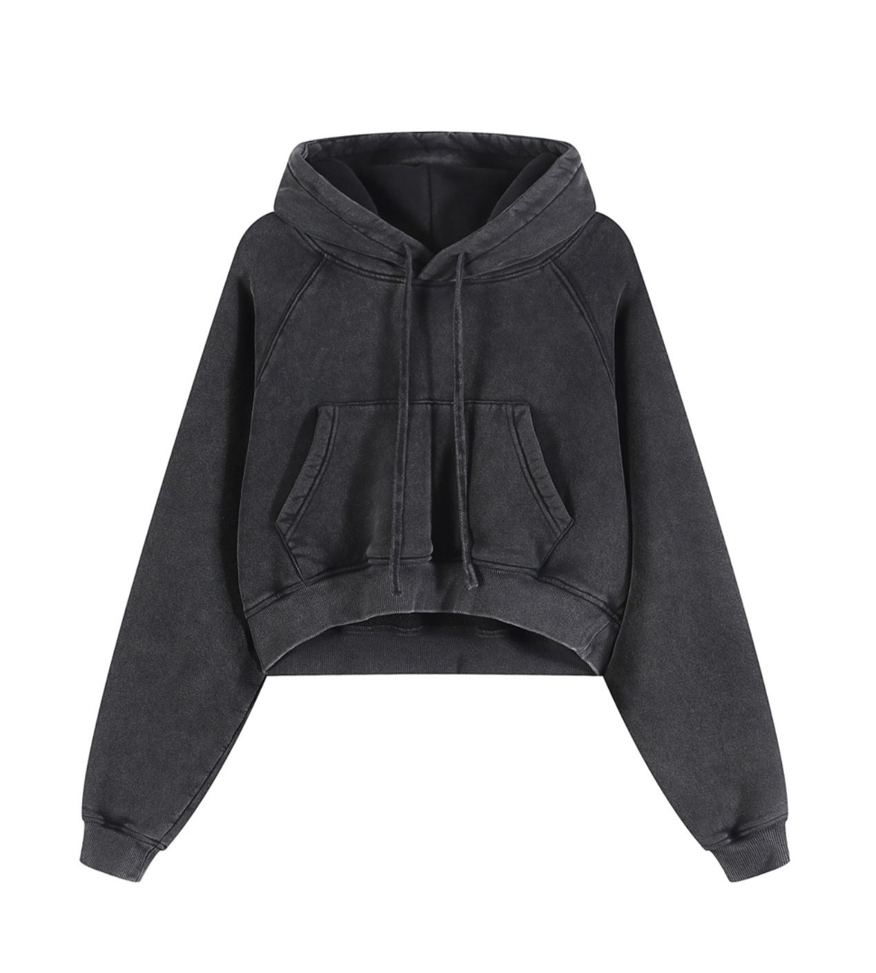 12am cropped hoodie