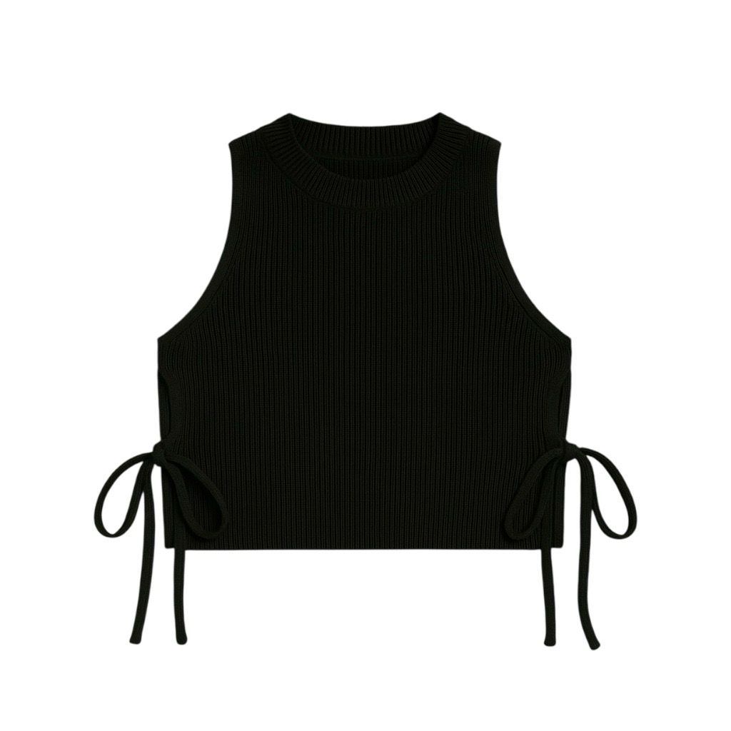 12am knitted tank