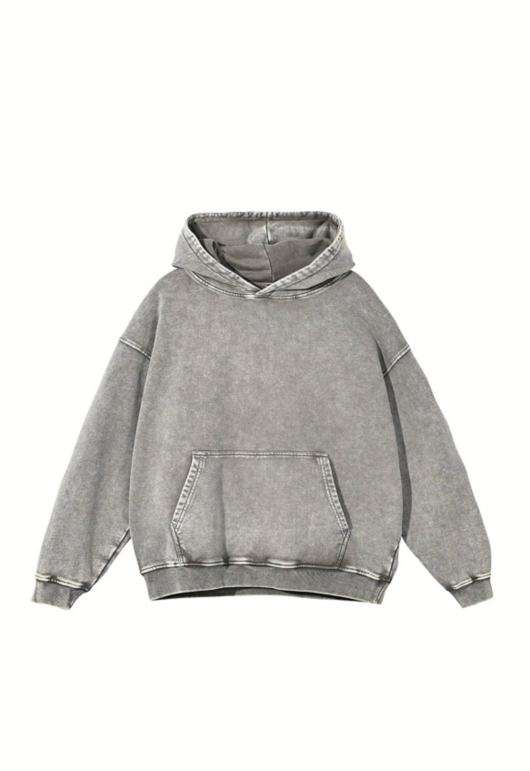 9am washed oversized hoodie