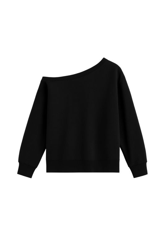 asymmetrical sweatshirt