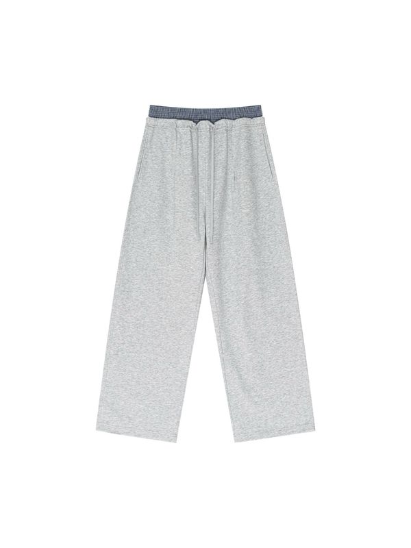 layered waistband sweats