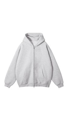 fleece double zip up