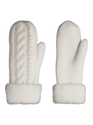 plush lined mittens